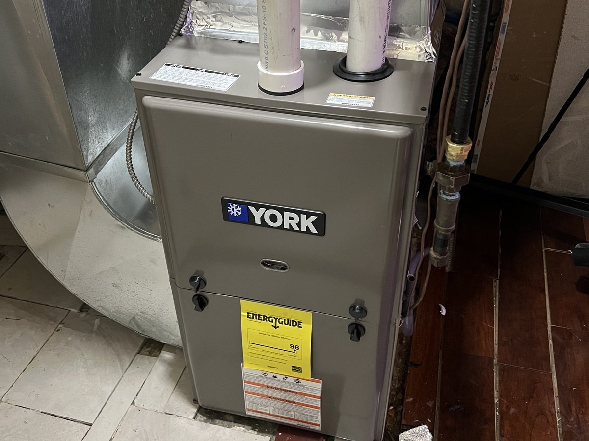 Furnace maintenance and safety review work.