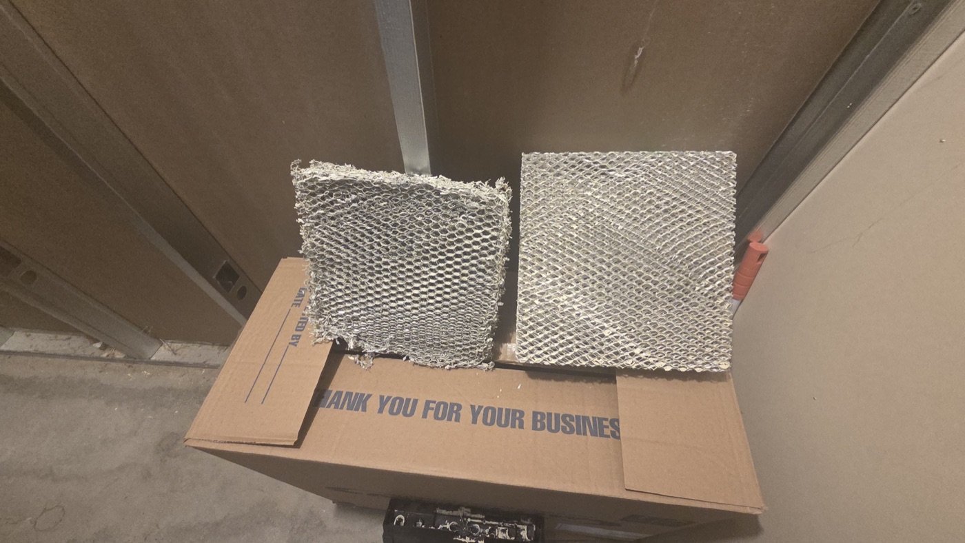Filter and airflow maintenance for HVAC equipment.