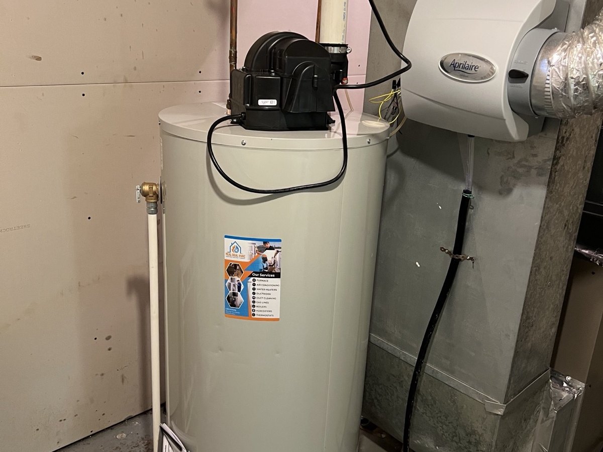 Interior furnace repair and safety review work.